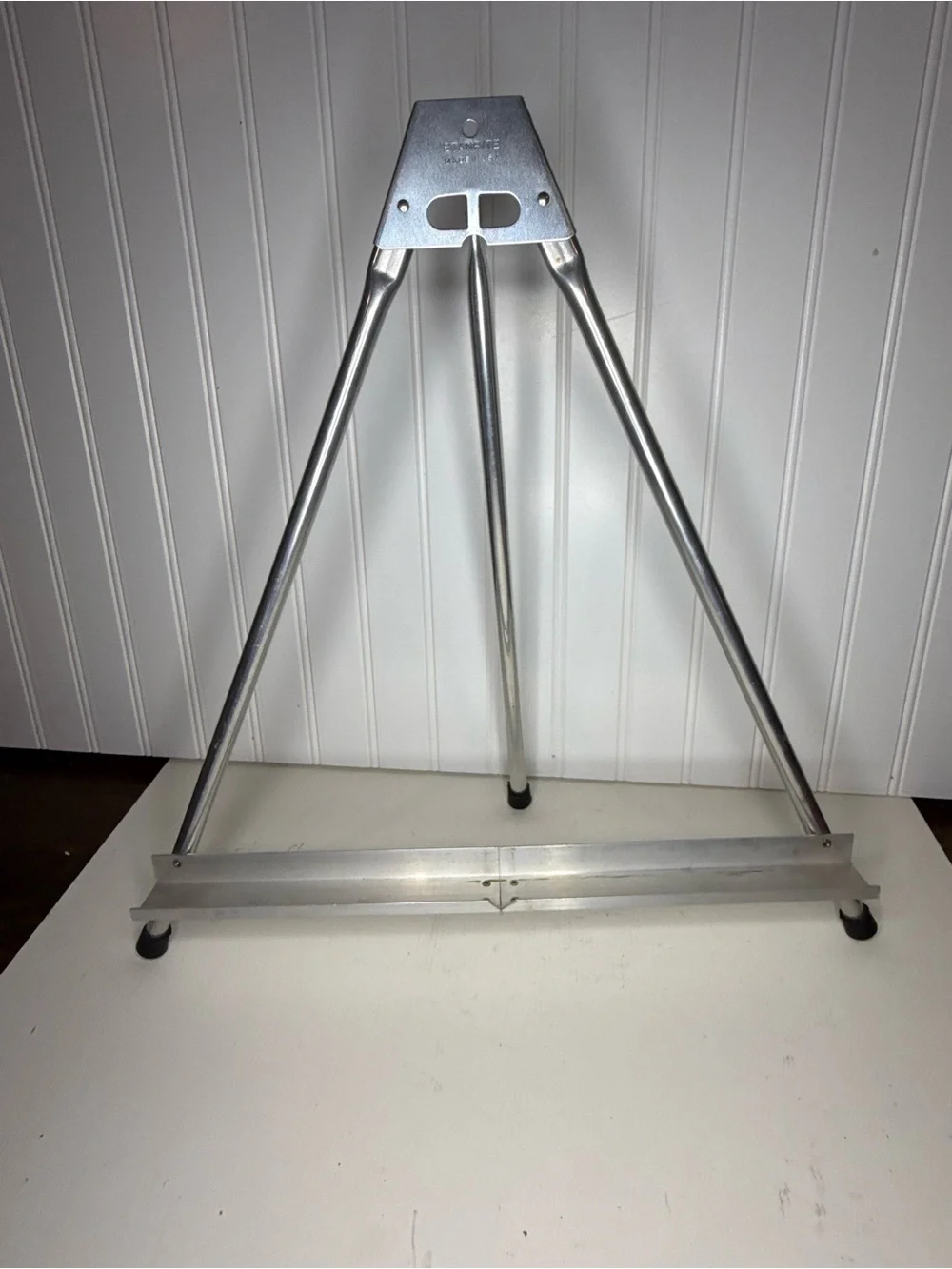 Stanrite Table Easel No 152 aluminum holds 20”X  24” canvas Made In Newark NJ